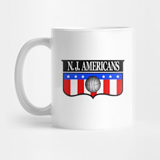 Retro New Jersey Americans Basketball 1967 Mug